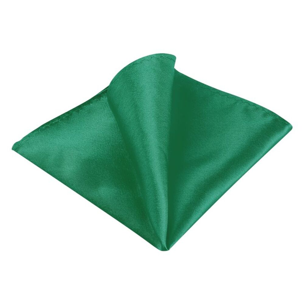 Men's Pocket Squares Handkerchiefs Solid Color One Size Dark Green